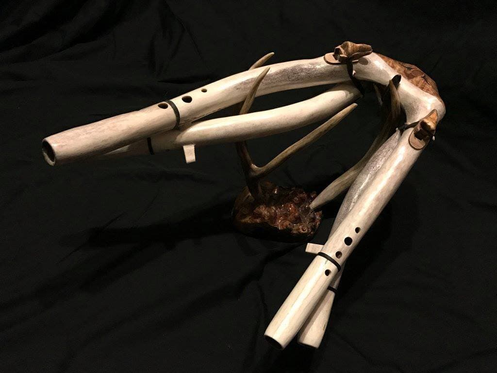 Four Chamber Mayan Chord Flute