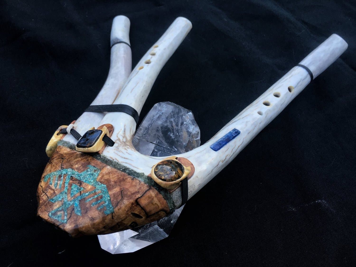 Triple Mayan Chord Flute