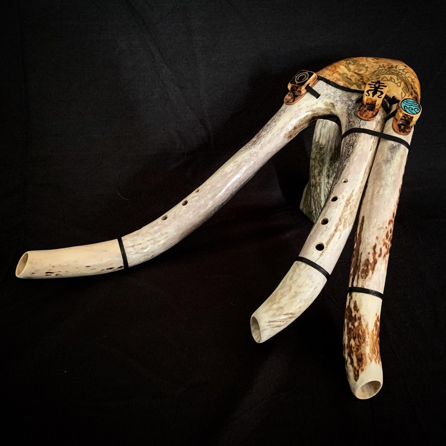 Triple Mayan Chord Flute